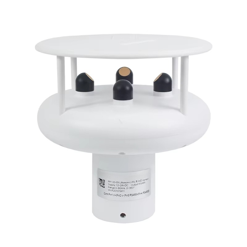 PUHUI PH120-03 Low Price CE Mini Auto-heated Ultrasonic Wind Anemometer Sensor for Solar Power Station